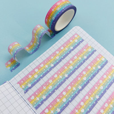 Lucky Rainbow Washi Tape | 15MM