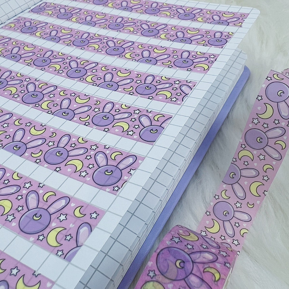 Moon Prism Bunnies Washi Tape | 15M