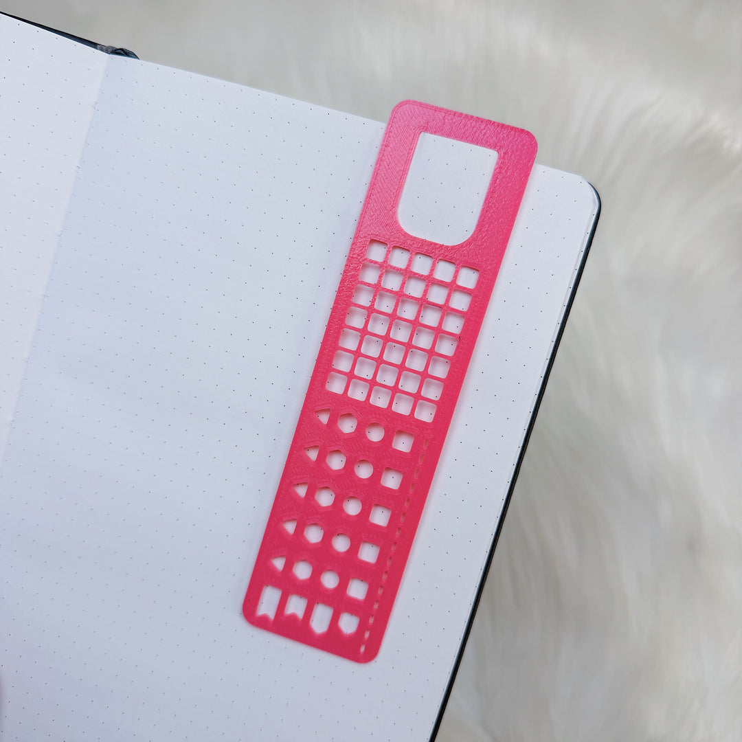 Bookmark Stencil for Bullet Journaling + Planning | Choose your Color Option!