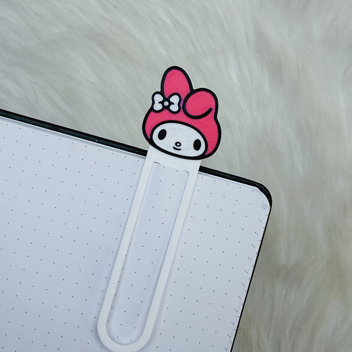 My Melody Paper Clip Bookmark | 3D Printed