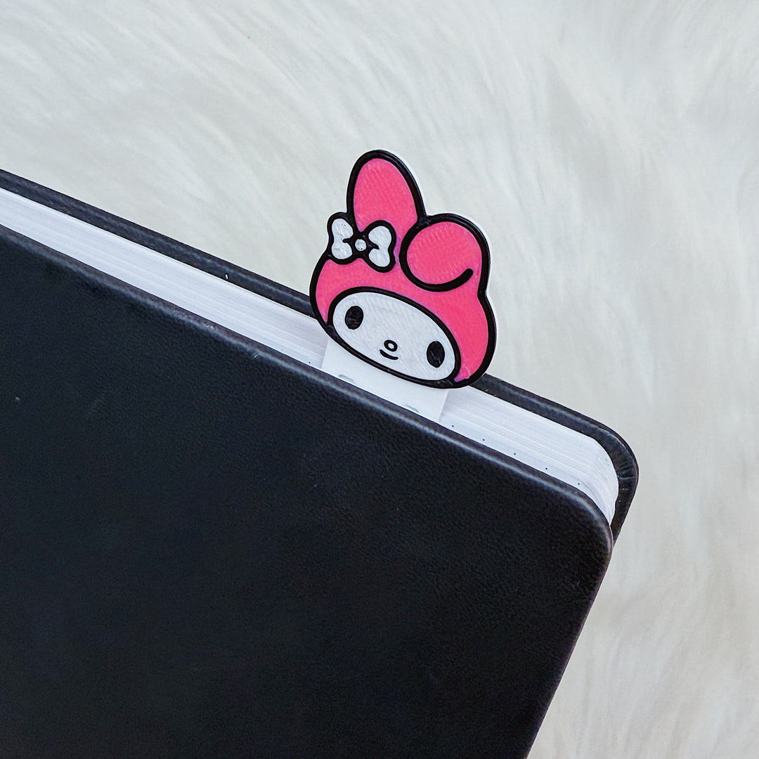 My Melody Paper Clip Bookmark | 3D Printed