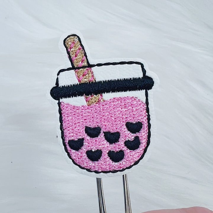 Bubble Tea Feltie Planner Clip | Choose your Color!