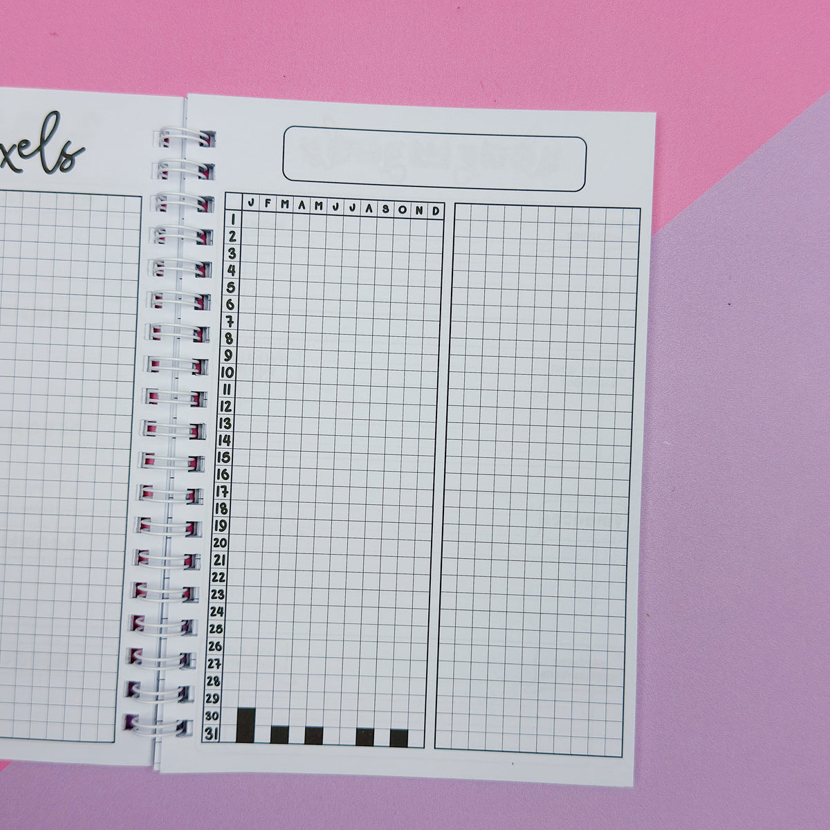 B6 Goal Journal Spiral Notebook | 5x7 Inches | Guided Goal Journal
