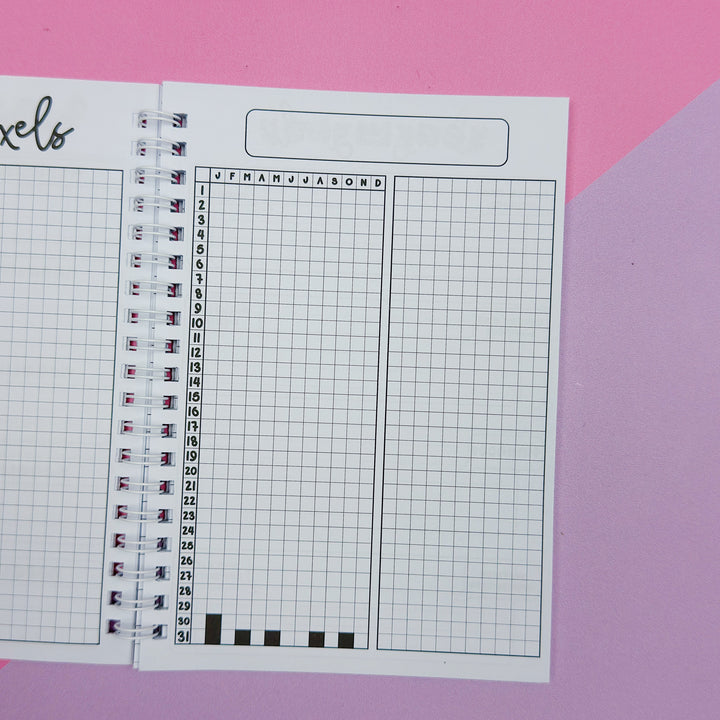 B6 Goal Journal Spiral Notebook | 5x7 Inches | Guided Goal Journal