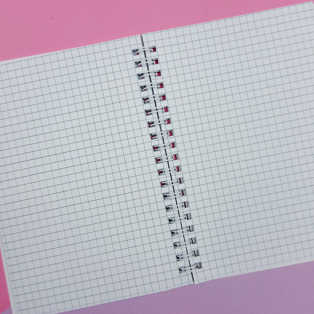 B6 Goal Journal Spiral Notebook | 5x7 Inches | Guided Goal Journal