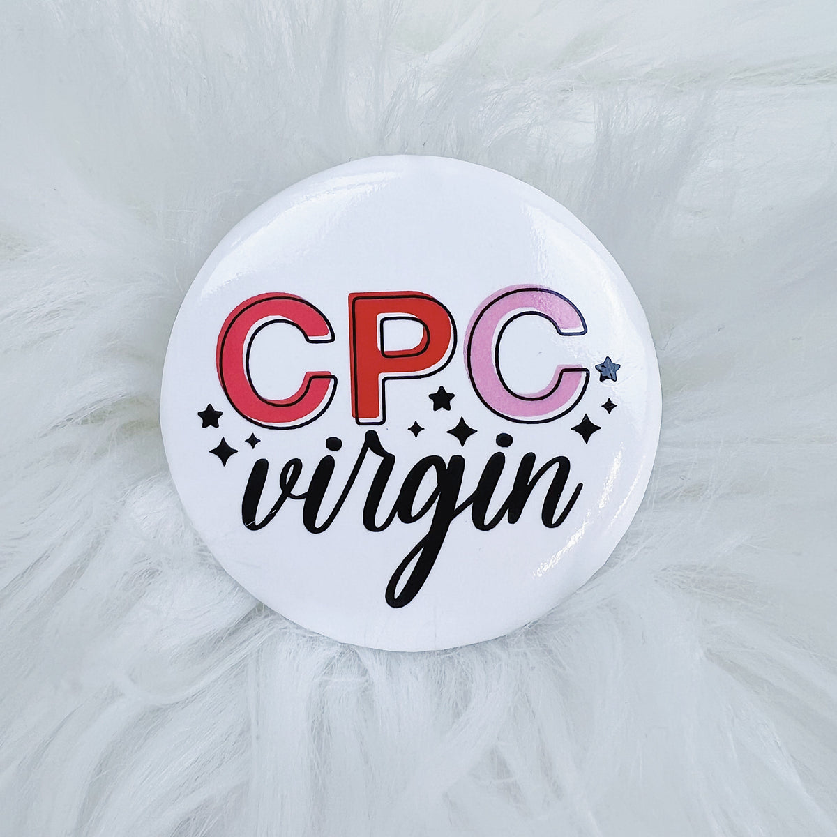 Botón CPC Virgen de 2,25"