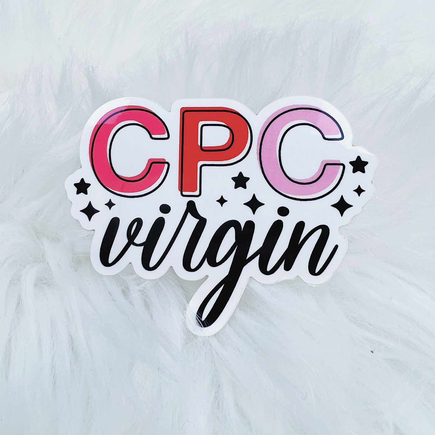 CPC Virgin Vinyl Sticker Die Cut
