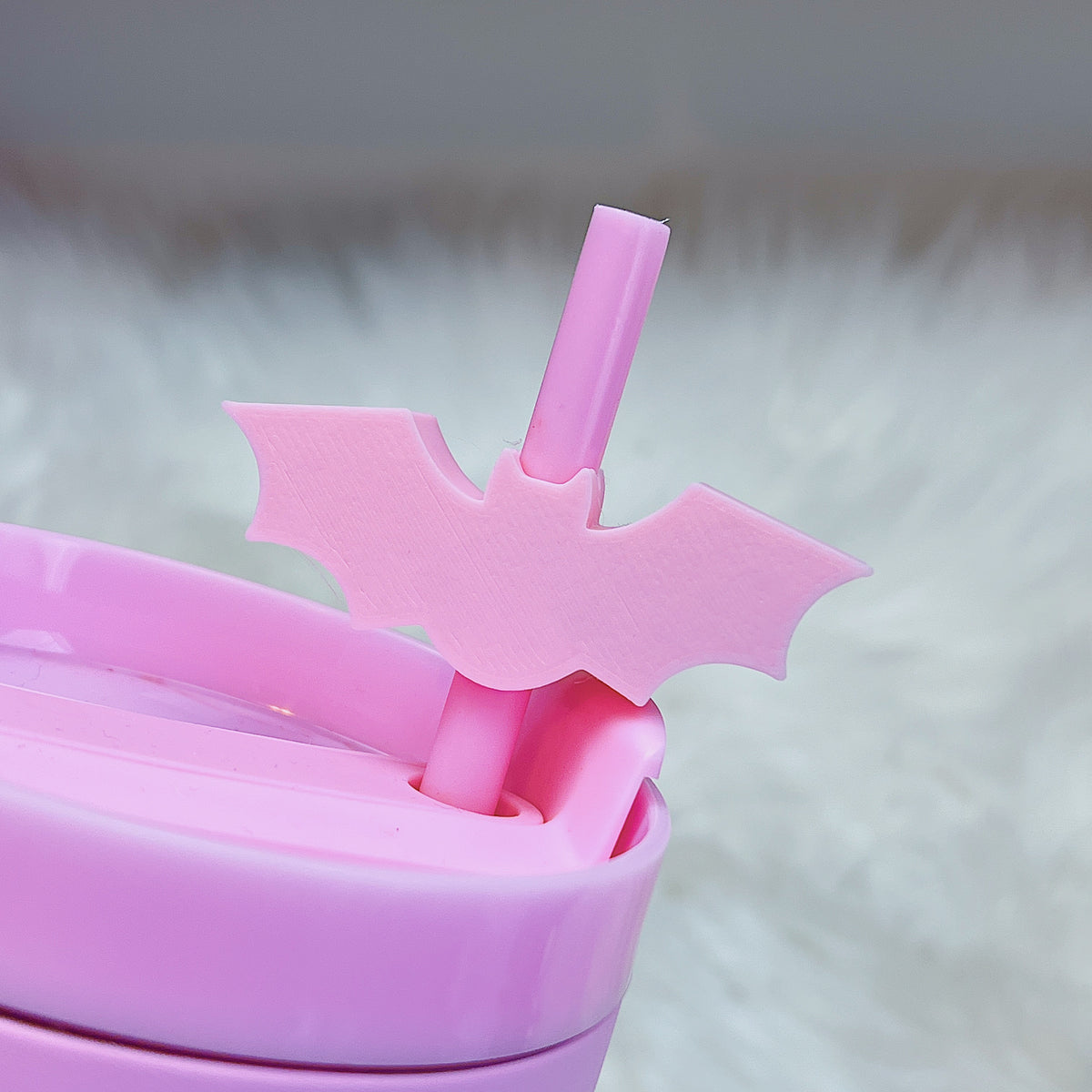 It's Frickin' Bats Straw Buddy | 3D Printed Straw Topper | Choose Your Color Option!