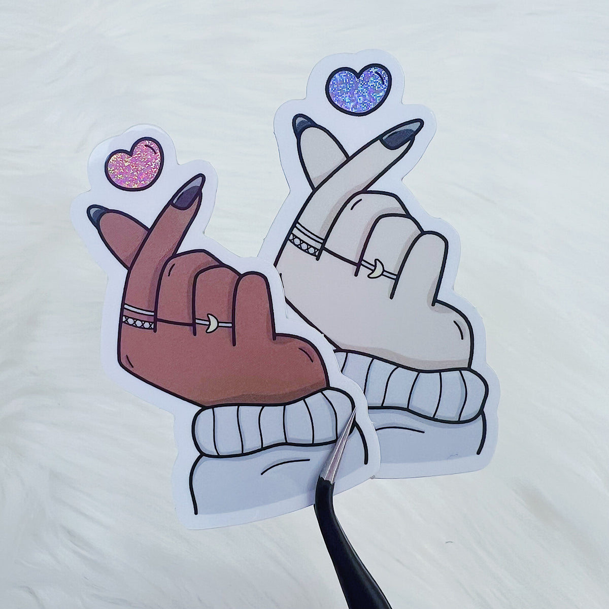 Rainbow Chronic Overthinker vinilo pegatina troquelada