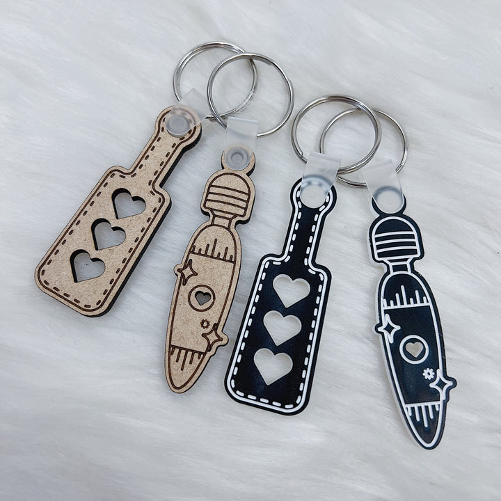 Smutty Keychains | Choose Your Design + Finish