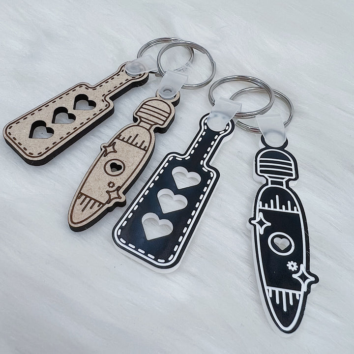 Smutty Keychains | Choose Your Design + Finish