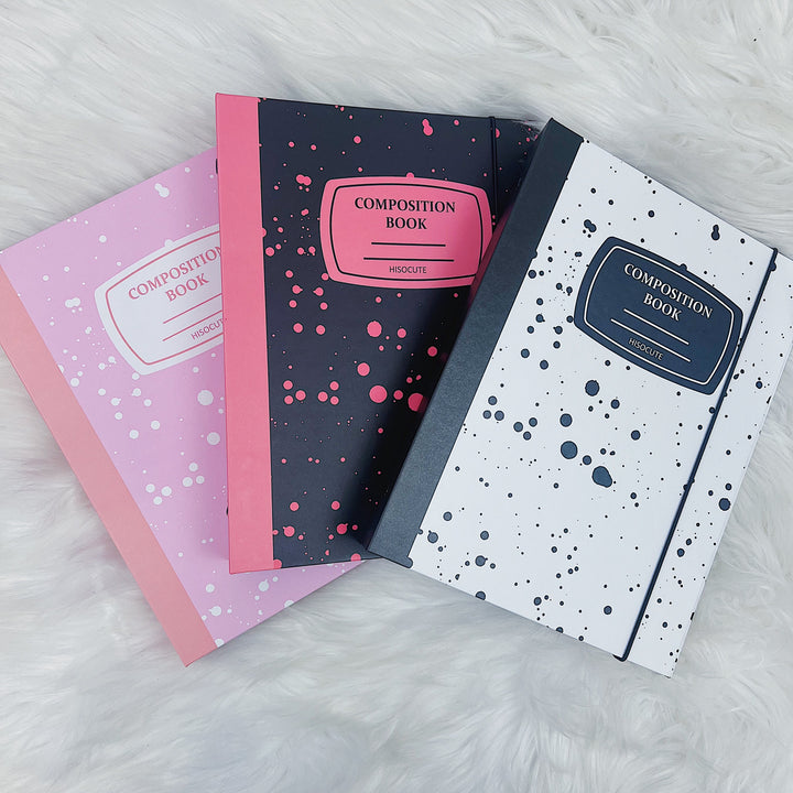 A5 Composition Planner Binder | Choose your Color! | Planner and Sticker Storage