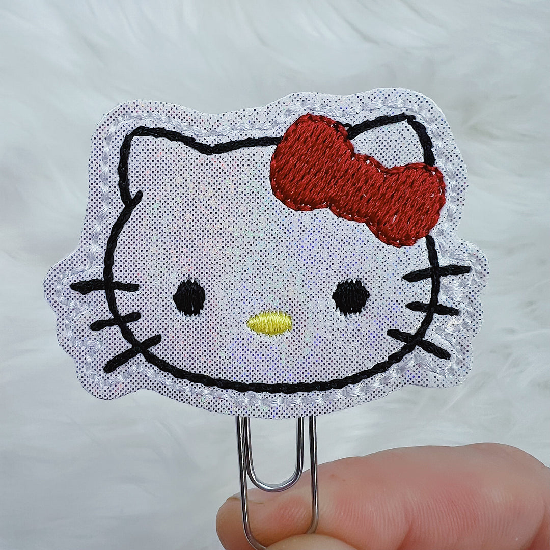 Hello Kitty Feltie Planner Clip