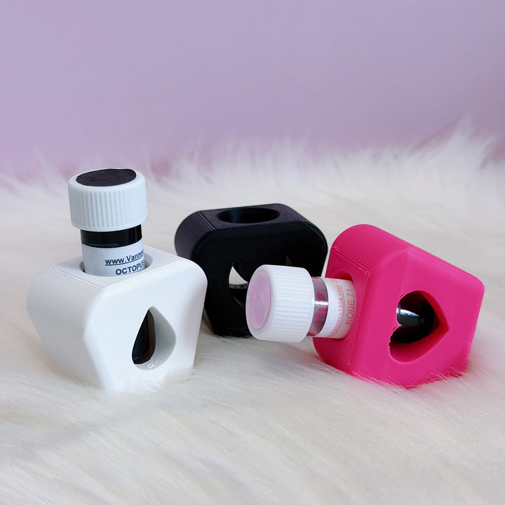 Ink Sample Vial Filling Stand | Fountain Pen Ink Sample Desk Accessory | Choose Your Color!