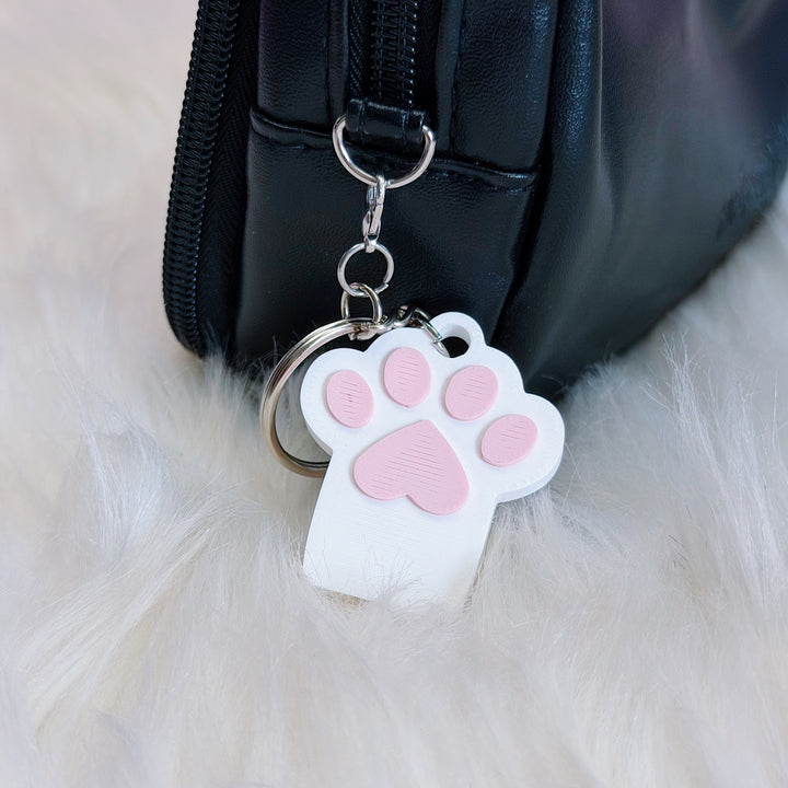 Paw Can Tab Opener Keychain | 3D Printed Soda Can Opening Tool