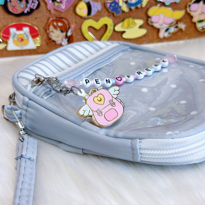 Enamel Pin Charm Converter | Pack of 3 | Turn Pins Into Planner, Journal &amp; Bag Charms | Choose Your Color!