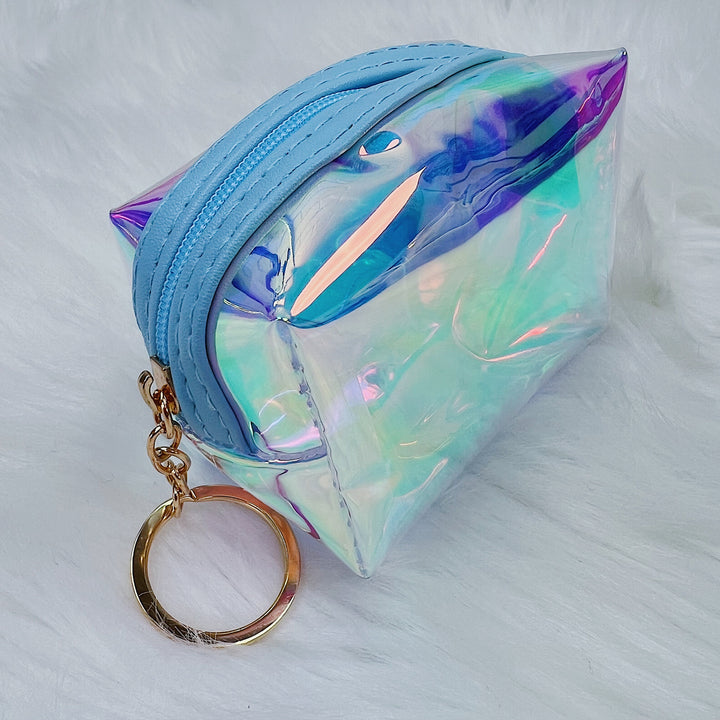 Holographic Coin Purse | Gold Keychain Included | Choose Your Color Option!