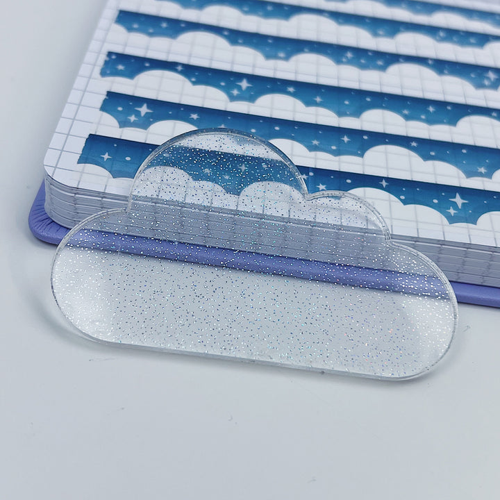 Washi Buddy de nube iridiscente | ¡Corta Washi sobre la marcha!