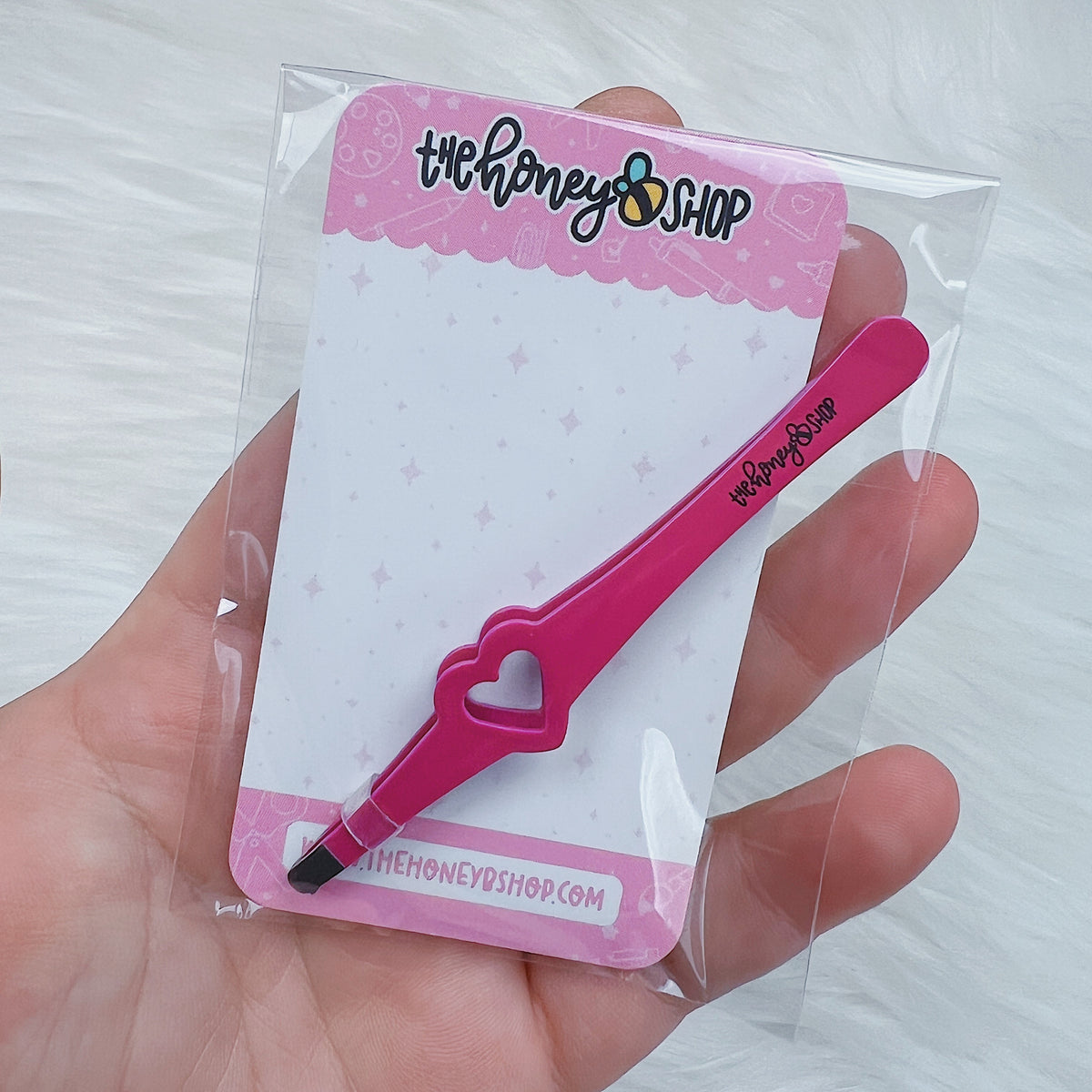 Pink Heart Tweezers | Sticker Buddy for your Planning!
