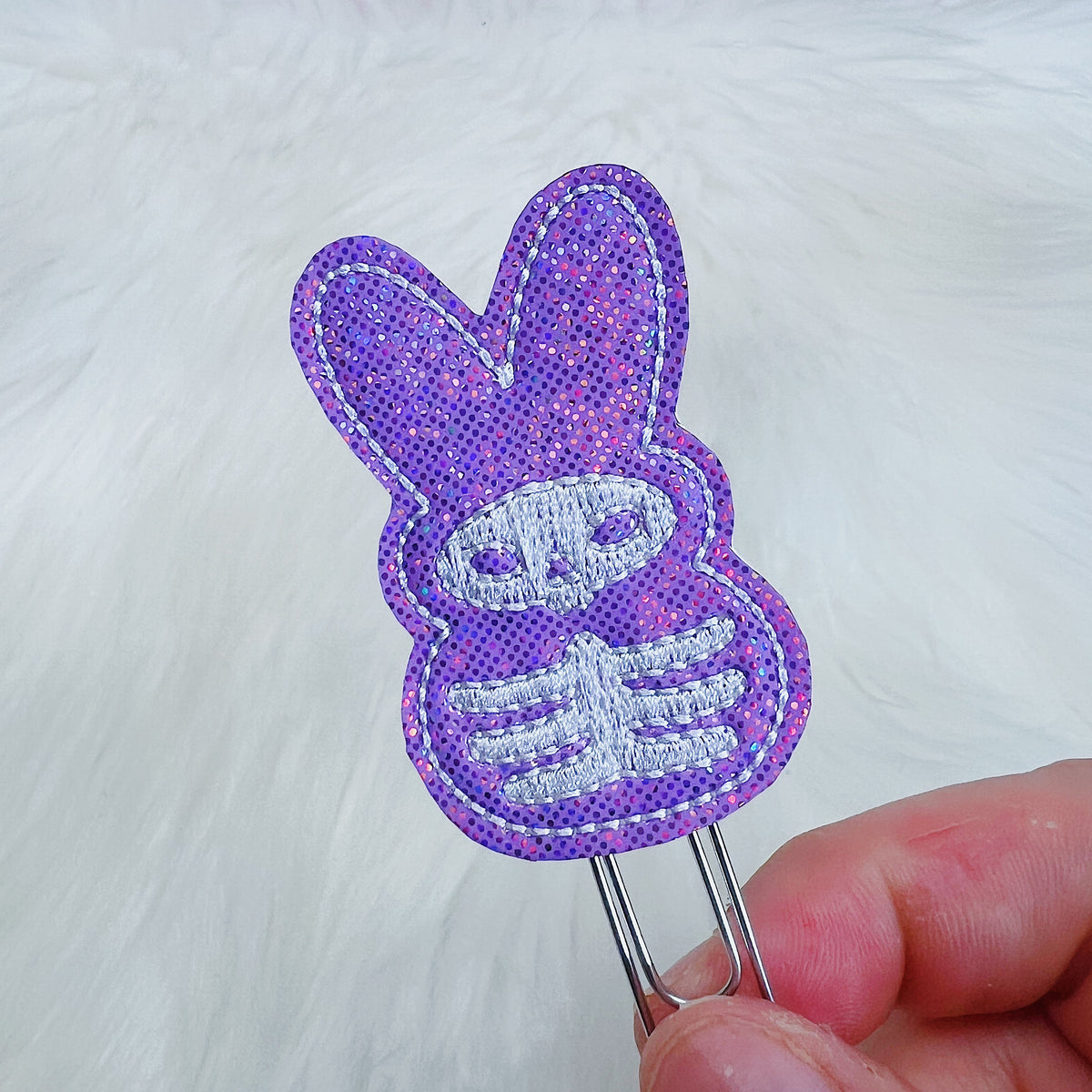 Skele Peeps Feltie Planner Clip | Choose Your Color Option!