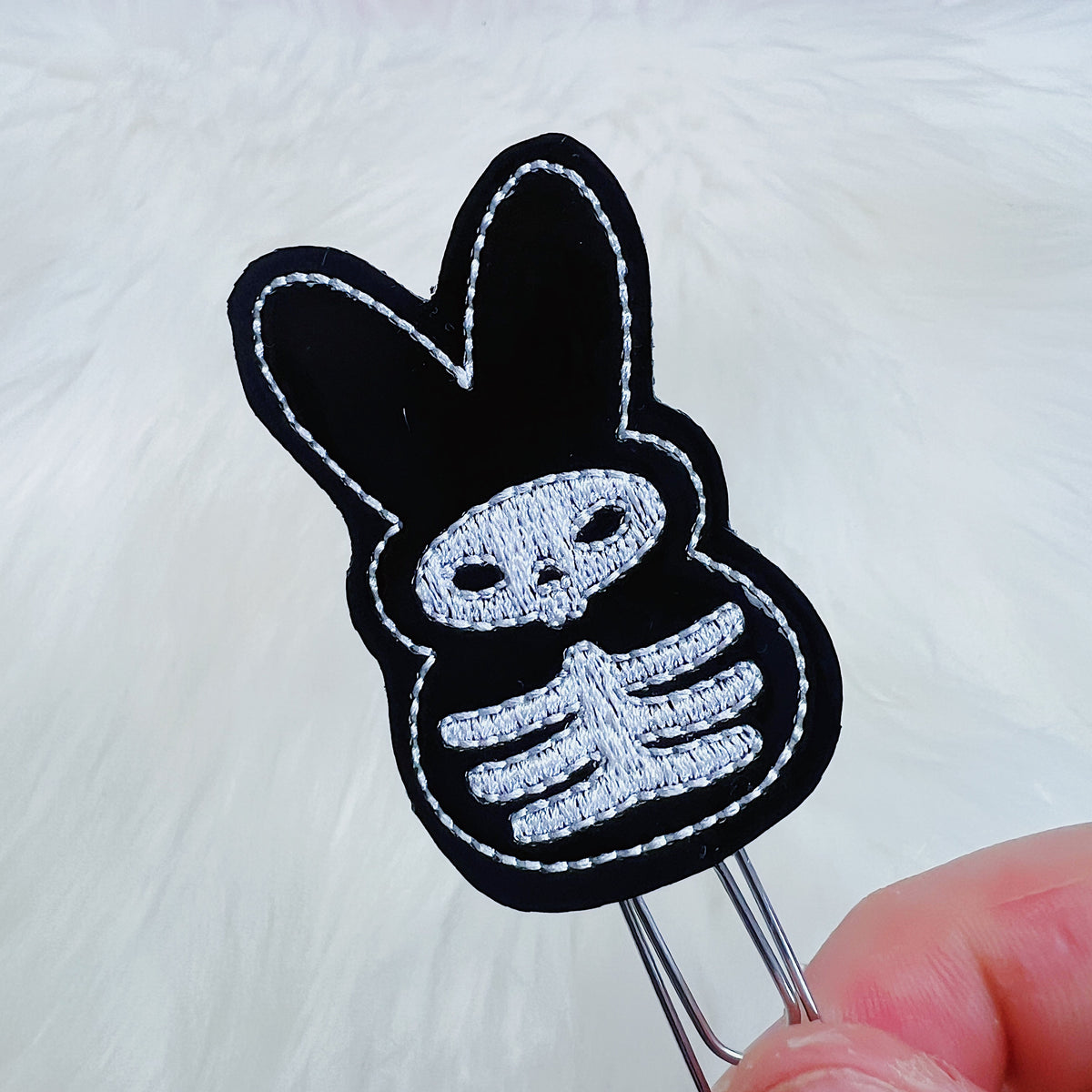 Skele Peeps Feltie Planner Clip | Choose Your Color Option!