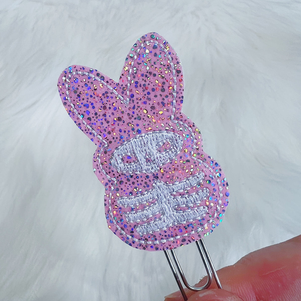 Skele Peeps Feltie Planner Clip | Choose Your Color Option!