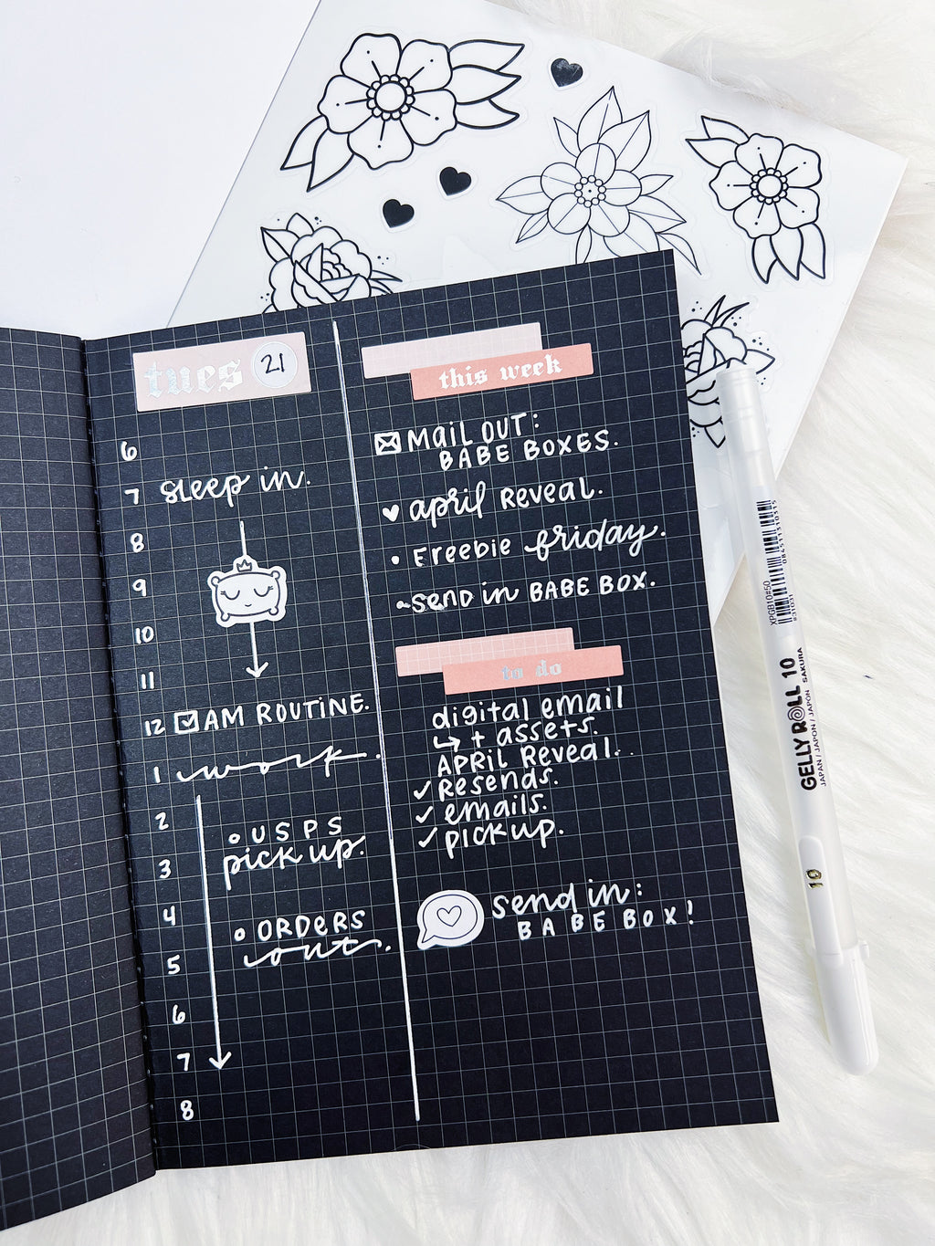 B6 Blackout Square Grid | Blackout Square Grid | TheHoneyBShop