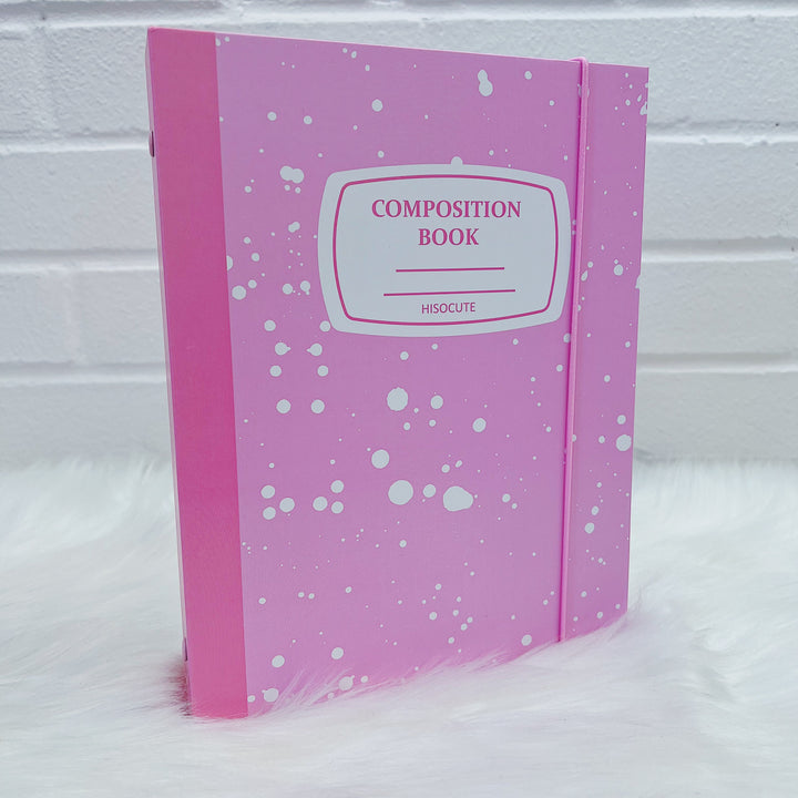 A5 Composition Planner Binder | Choose your Color! | Planner and Sticker Storage