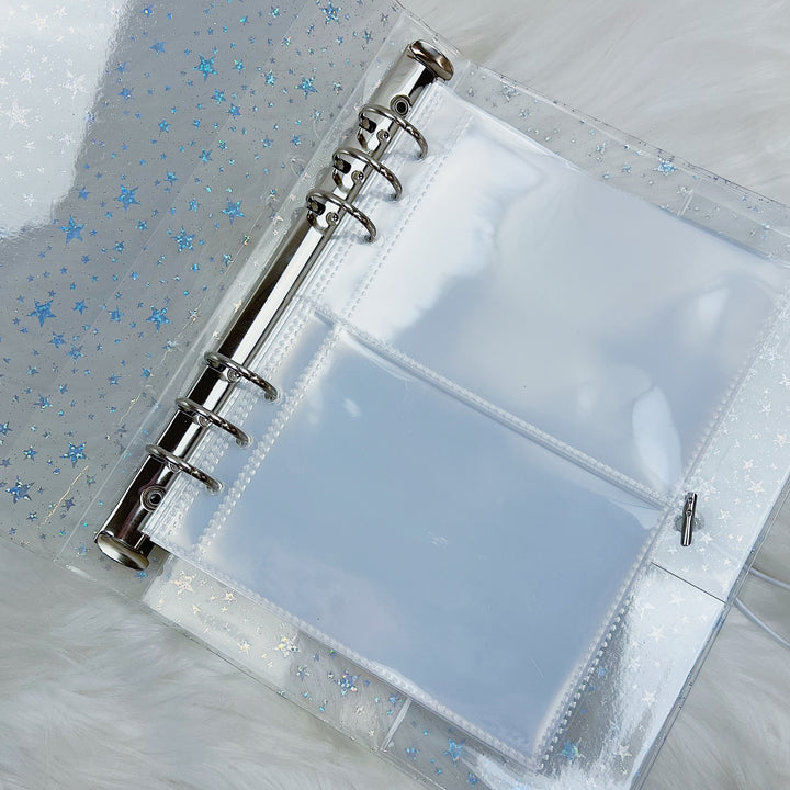 A5 Star Jelly Planner Ring Binder | Planner and Sticker Storage