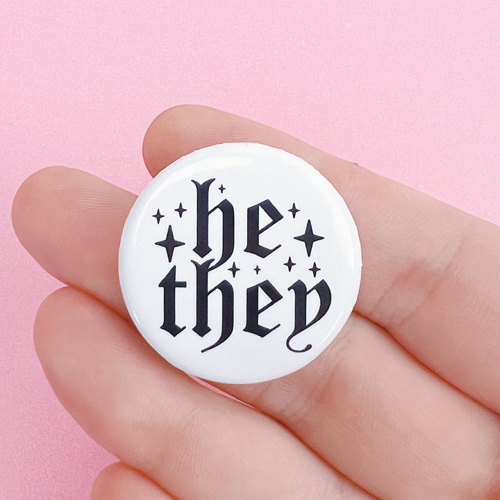 Pronoun Button | 1.25" | Choose Your Pronoun!