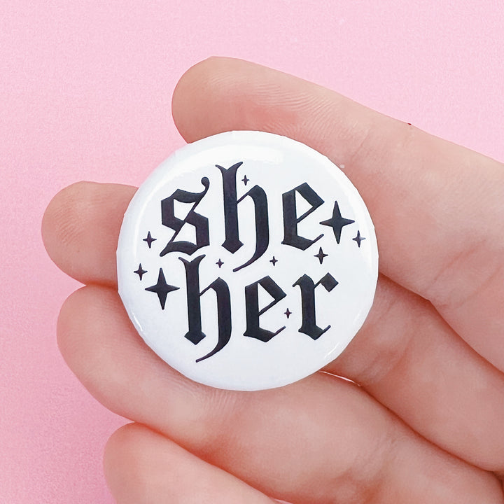 Pronoun Button | 1.25" | Choose Your Pronoun!