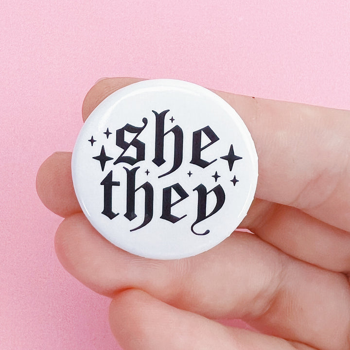 Pronoun Button | 1.25" | Choose Your Pronoun!