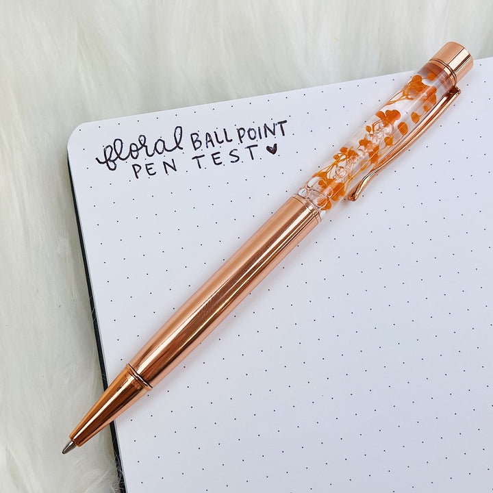 Floral Ballpoint Pen