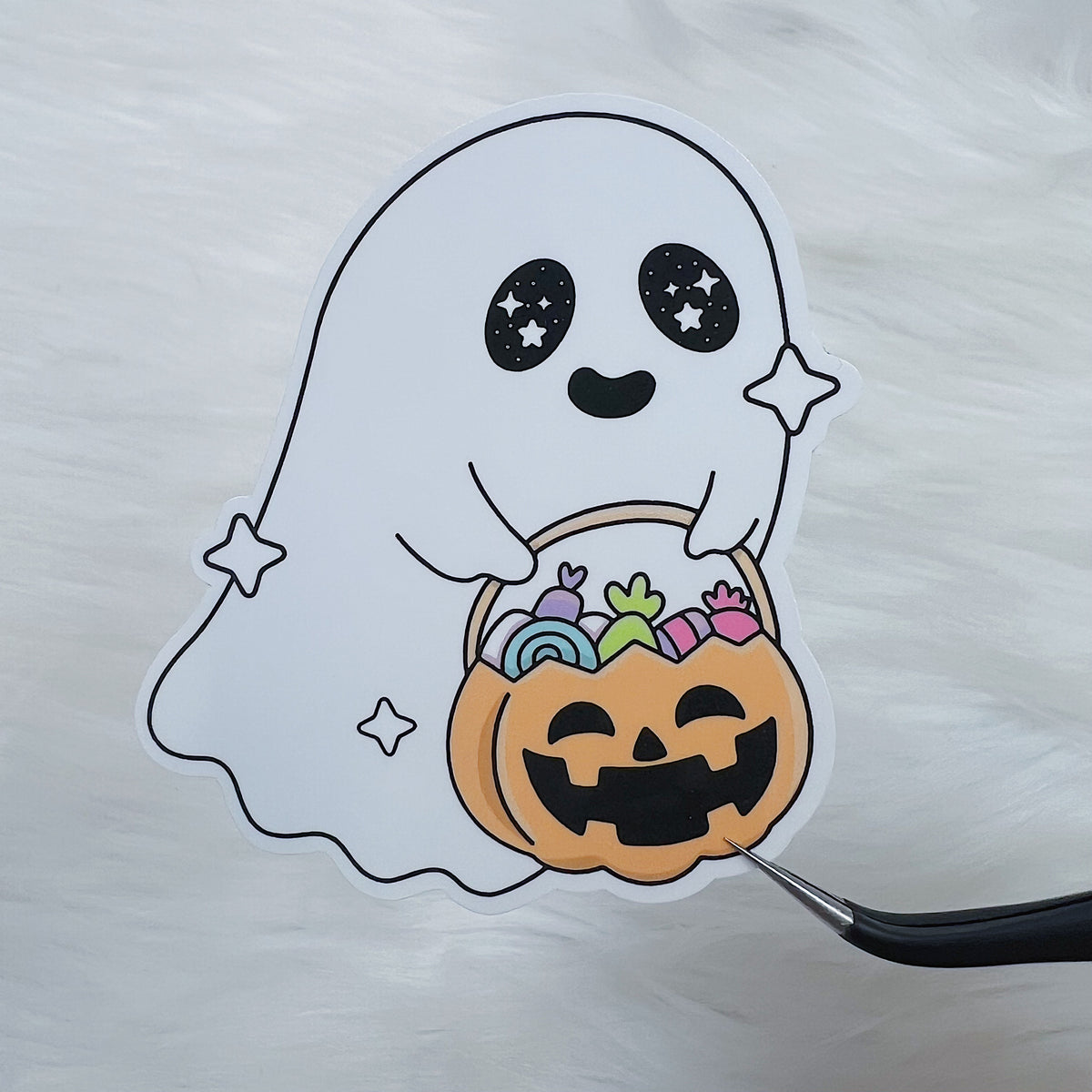 Creepy Cuties Ghostie Vinyl Sticker Die Cut