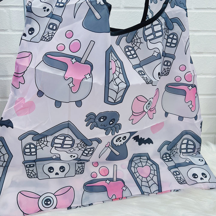 Creepy Cuties Foldable Tote Bag