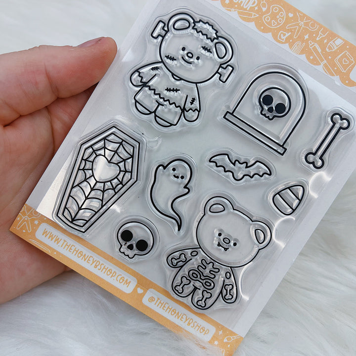 Creepy Cuties Acrylic Stamp Set