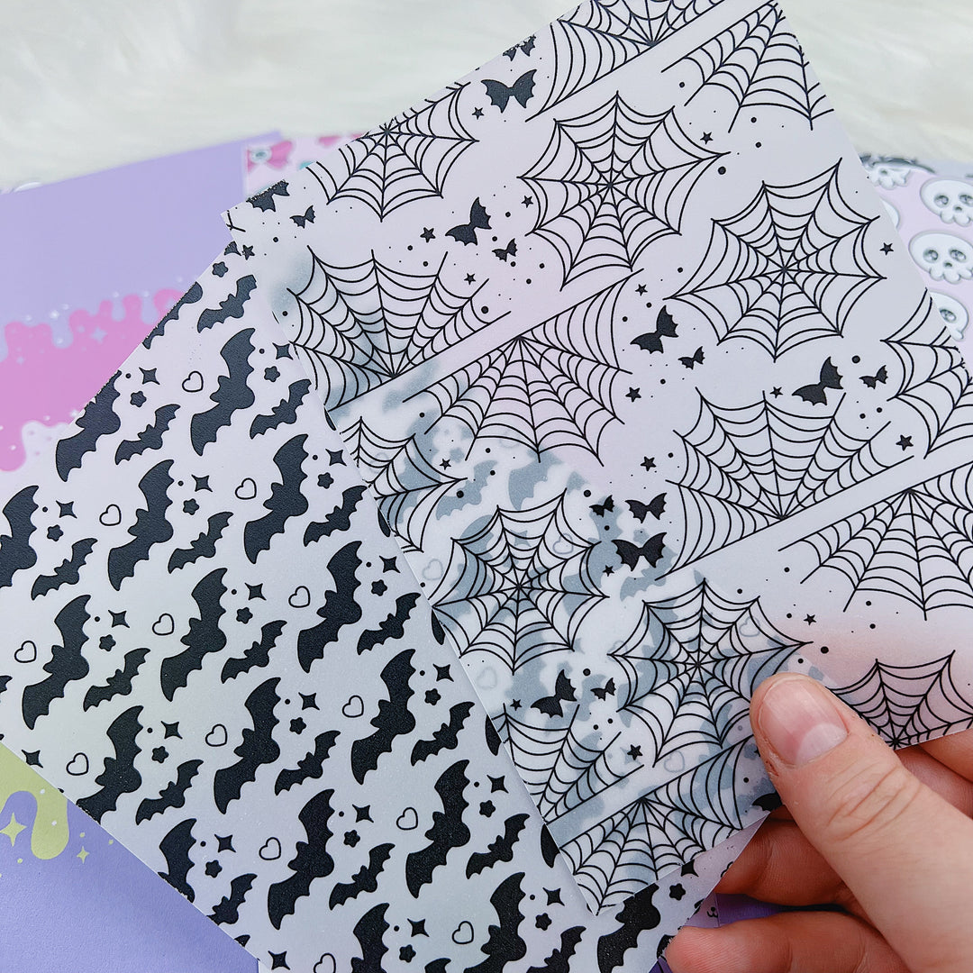 Creepy Cuties A6 Paper Pack + Vellum Sheets