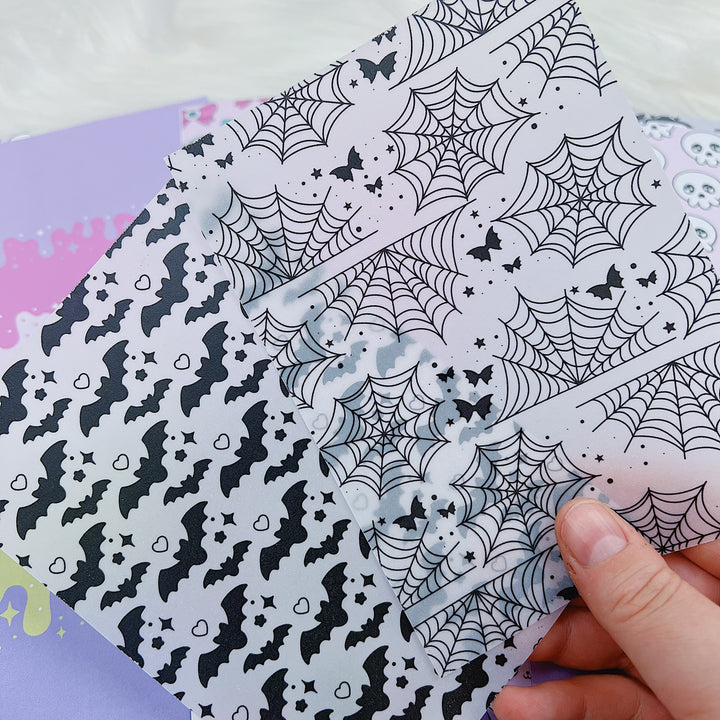 Creepy Cuties A6 Paper Pack + Vellum Sheets