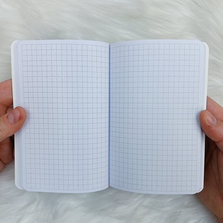 Batty A6 Square Grid Notebook | 5MM Grid