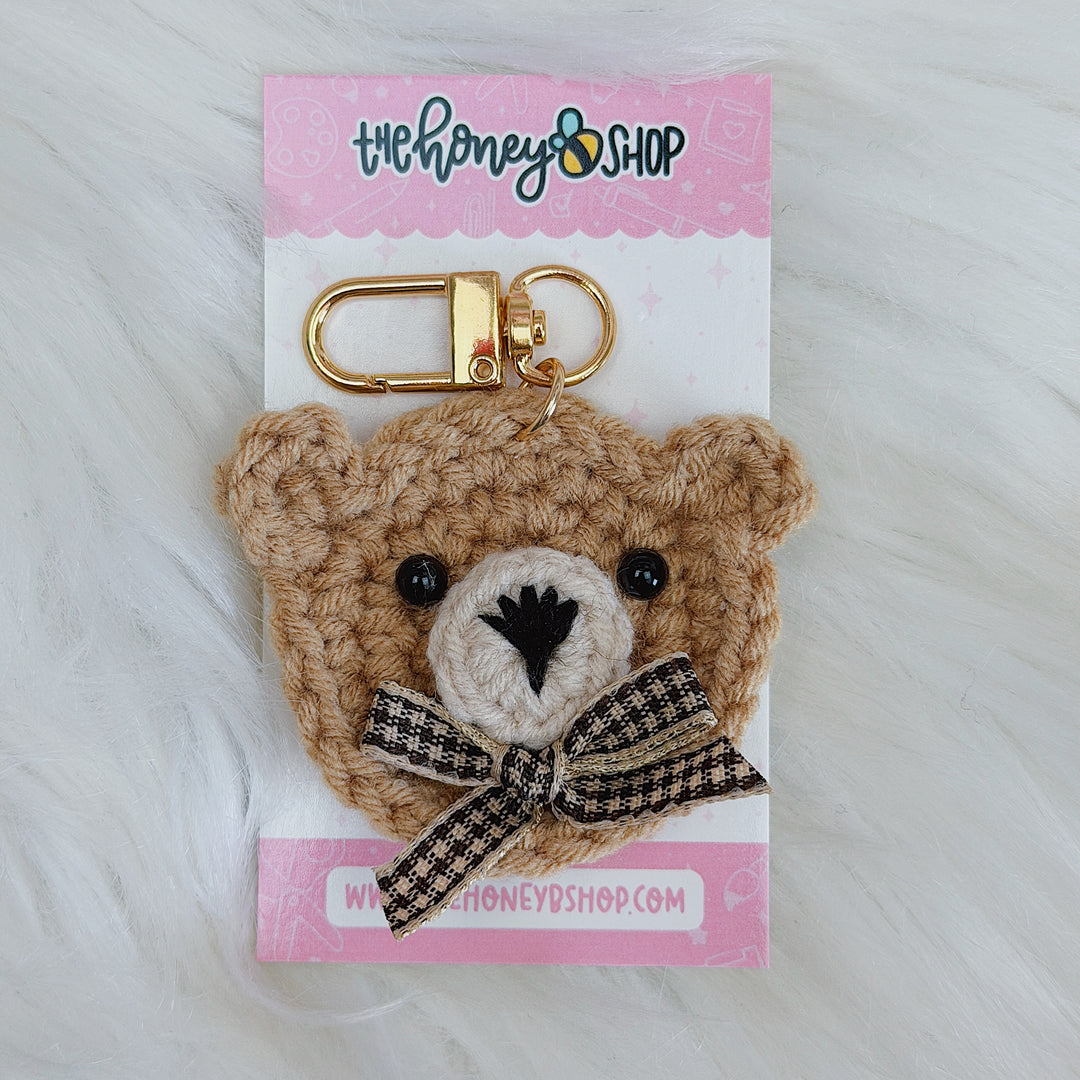 Llavero acrílico floral esqueleto