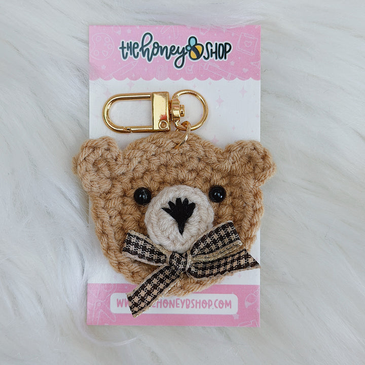 Llavero acrílico floral esqueleto