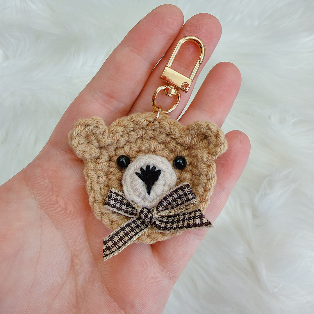 Llavero acrílico floral esqueleto