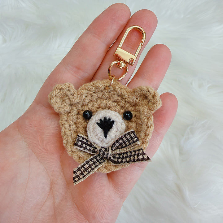 Llavero acrílico floral esqueleto