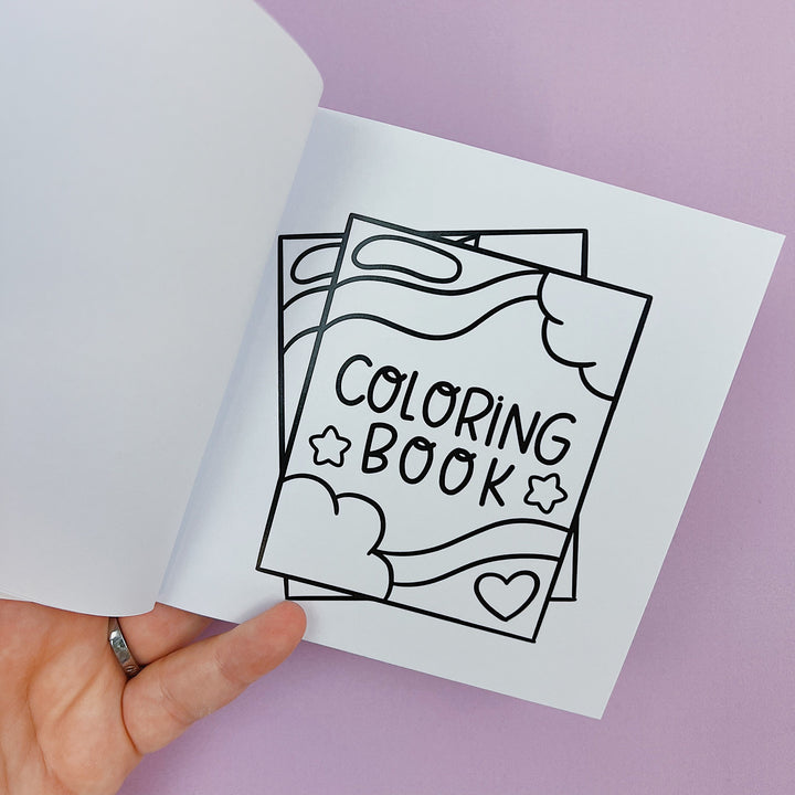 Mini Staycation Coloring Book