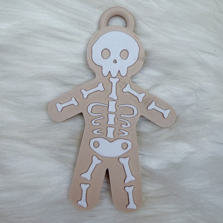 Gingerbread Skele Ornament | 3D Printed