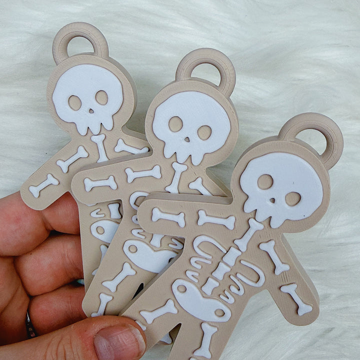 Gingerbread Skele Ornament | 3D Printed