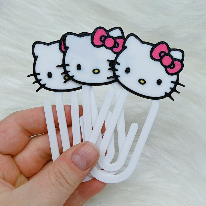 HK Paper Clip Bookmark | 3D Printed