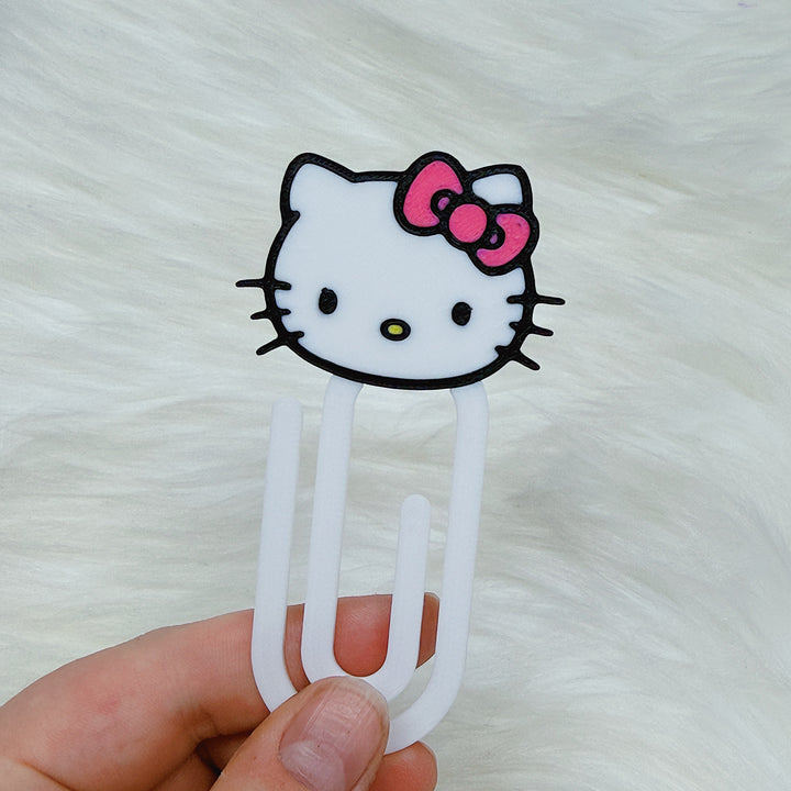 HK Paper Clip Bookmark | 3D Printed