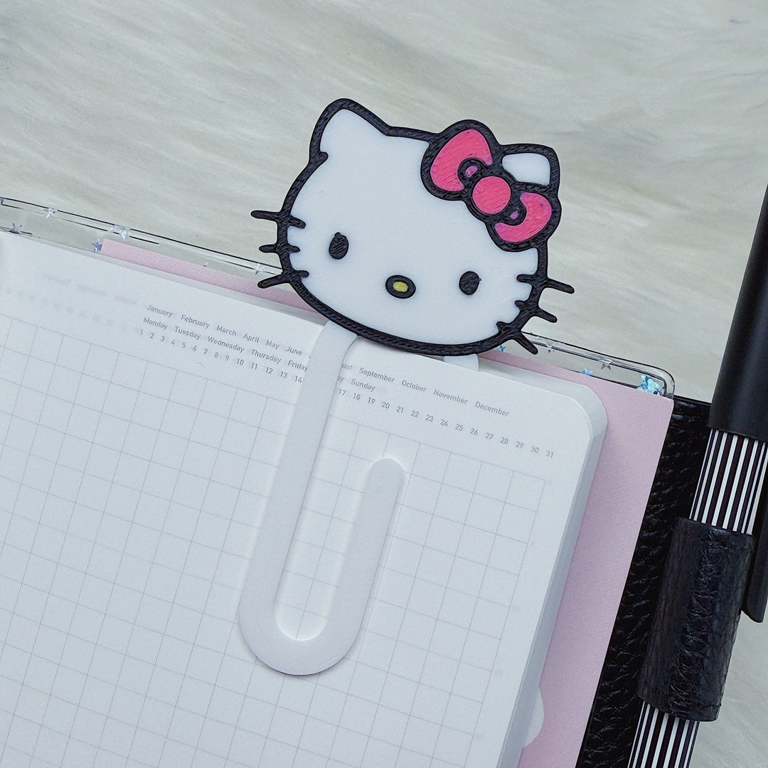 HK Paper Clip Bookmark | 3D Printed