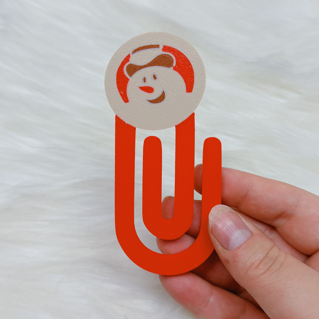 Christmas Cookies Paper Clip Bookmark | 3D Printed | Choose Your Option!